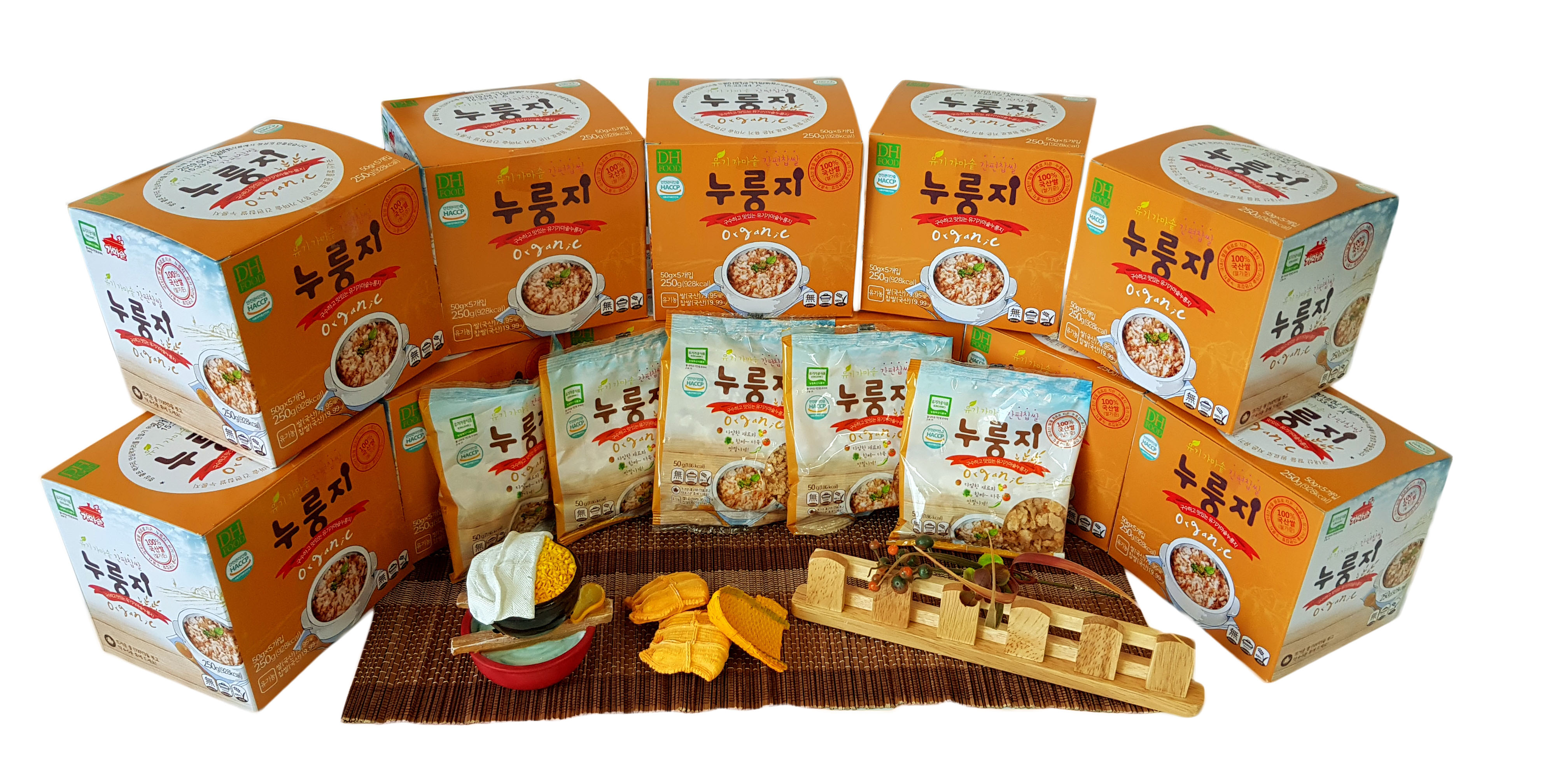 유기 가마솥간편찹쌀누룽지(즉석조리식품)